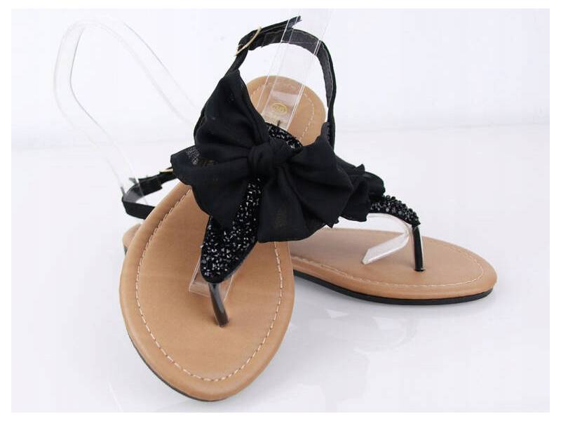 Čierne sandálky JAPONKY