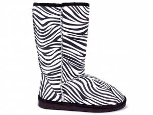 Zimné papučovky zebra
